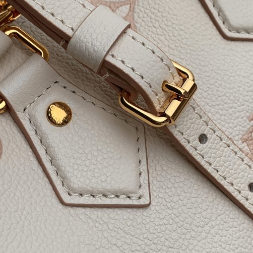 Top quality original order M14291 produced by LvjiaThis Speedy Bandouli è re 20 handbag revitalizes the brand's classic Monogram Empreinte leather, outlining the pattern in the same color tone, and enriching the details with striped lining, eye-catching padlocks, and detachable chains. The compact configuration can accommodate daily needs and is suitable for both handheld and crossbody.13.5 x 12 x 20.5 cm 900(Height x Width x Length) - 图片 7