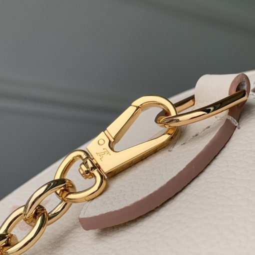 Top quality original order M14291 produced by LvjiaThis Speedy Bandouli è re 20 handbag revitalizes the brand's classic Monogram Empreinte leather, outlining the pattern in the same color tone, and enriching the details with striped lining, eye-catching padlocks, and detachable chains. The compact configuration can accommodate daily needs and is suitable for both handheld and crossbody.13.5 x 12 x 20.5 cm 900(Height x Width x Length) - 图片 6