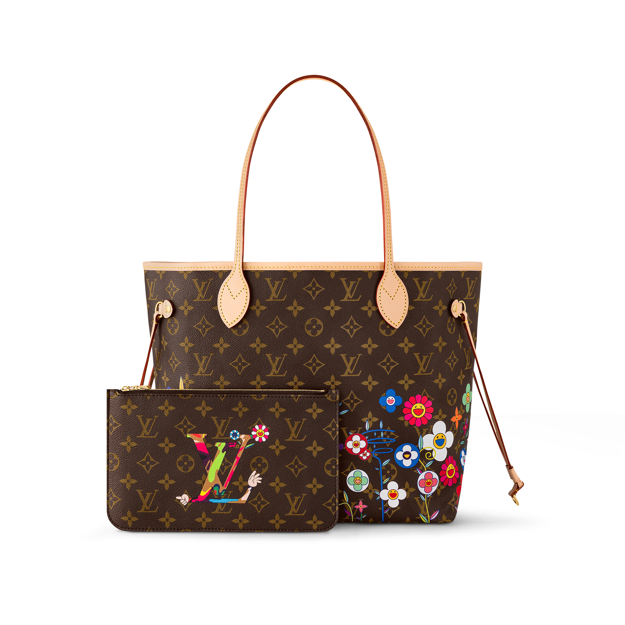 Louis Vuitton LV x TM Neverfull MM M13271
